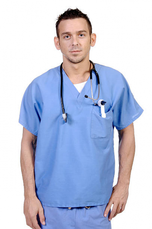 Uniforme Hospitalar Masculino Cavalcante e Niquelândia - Uniforme Pijama Hospitalar
